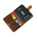 Chic Voyage Passport Sleeve - Brown Classy Leather Bags