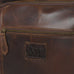 Alpha Brown Buffalo Leather Travel Backpack Classy Leather Bags