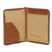 Piel Zippered Leather Padfolio Piel