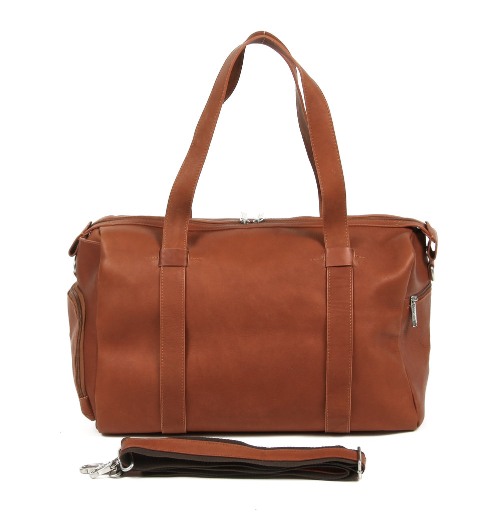 Claire Chase New York Leather Duffel