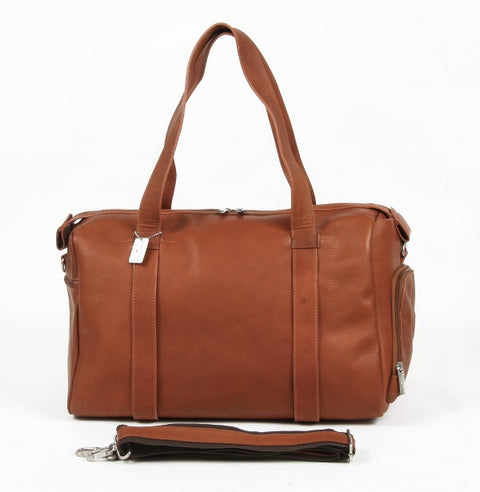 Claire Chase New York Leather Duffel