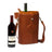 Piel Leather Double Deluxe Wine Carrier Piel