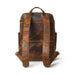 Alpha Caramel Buffalo Leather Travel Backpack Classy Leather Bags