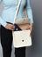 White Elegance Crossbody Sling Bag Classy Leather Bags