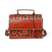 Maroon Mystique Ajrakh Satchel Purse Classy Leather Bags