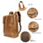 Leather Horse Leather Outdoor Bag Large Capacity Leisure Laptop Travel Backpack Social Buzz eSIMs