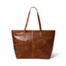 The Kim Tote Bag- Cocoa Brown Classy Leather Bags
