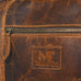 Alpha Caramel Buffalo Leather Travel Backpack Classy Leather Bags