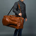 Buffalo Leather Tennis Duffle Bag Classy Leather Bags