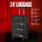 24-inch Black Hardcase Roller Luggage Sole Premise