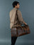 The Bolton Flap Duffel- Brown Classy Leather Bags