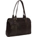 Piel Ladies Leather Buckle Laptop Tote Piel