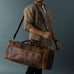 Cohen Buffalo Weekender Duffle Classy Leather Bags