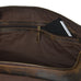 The Bolton Flap Duffel- Dark Brown Classy Leather Bags