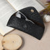 Black Leather Sunglasses Cover Classy Leather Bags