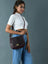 The Croco Satchel- Cherry Red Classy Leather Bags
