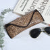 Vintage Floral Sunglass Case Classy Leather Bags