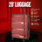 28-inch Red Hardcase Roller Luggage Sole Premise
