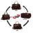 Wineberry Chic Handbag Classy Leather Bags