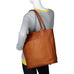 Piel Leather XL Laptop Tote Bag Piel