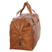 Piel Leather Extra Large Zip Pocket Duffel Bag Piel