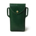 Mobile Holster Case- Green Classy Leather Bags