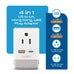 UK, England Travel Adapter | Type G - USB-A & USB-C Ports + 2 USA Outlet (AP-7) Ceptics