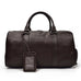 Full Grain Leather Travel Bag With Shoes Compartment, Cowhide Leather Duffle Bag, Overnight Bag RockCow Leather Studio