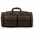 Crazy Horse Leather Duffle Bag Retro Large Capacity Tote Travel Bag Mens Weekender Overnight Bag RockCow Leather Studio