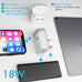 India Travel Adapter | Type D - USB-A & USB-C Ports + 2 USA Outlet (AP-10) Ceptics