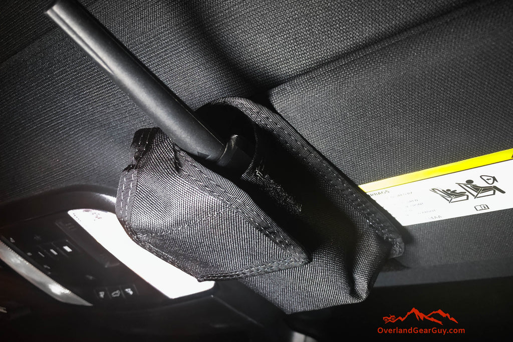 Sun Visor Radio Pouch Overland Gear Guy