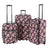 Betty Boop-Themed Soft Sided 3 Piece Set Carry On and 2 Checked Bags Dony Corp.