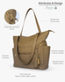 The Lillian Diaper Bag - Driftwood Baldwin Baby Company