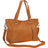 Piel Leather Open Tote/ Cross Body Bag Piel