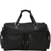 Piel Leather Multi Pocket Carry On Duffle Bag Piel