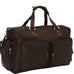 Piel Leather Multi Pocket Carry On Duffle Bag Piel