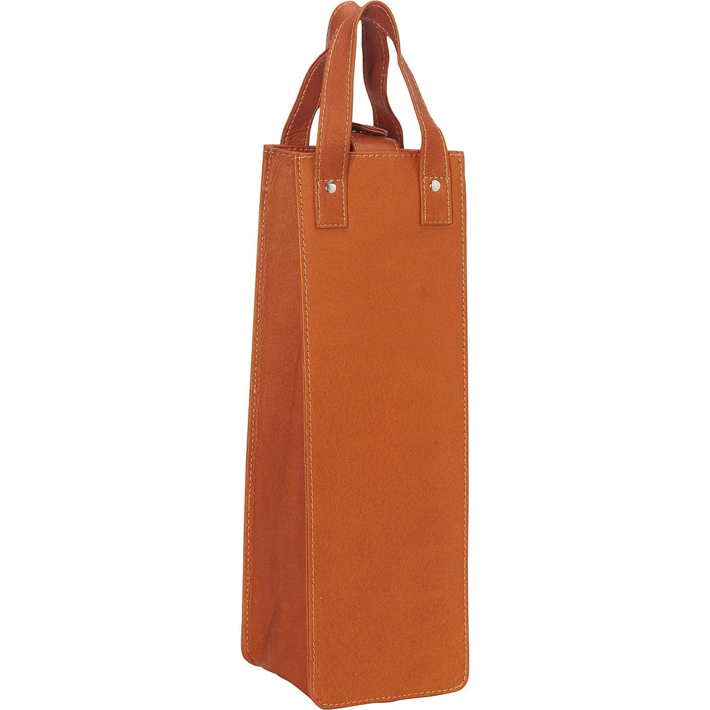 Piel Leather Single Wine Tote Piel