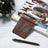 Finley Money Clipper- Walnut Brown Classy Leather Bags