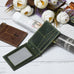 Finley Money Clipper- Green Classy Leather Bags