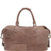 Piel Leather Large Classic Satchel Carry On Duffle Bag Piel