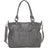 Piel Zippered Cross Body Tote