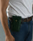 Mobile Holster Case- Green Classy Leather Bags