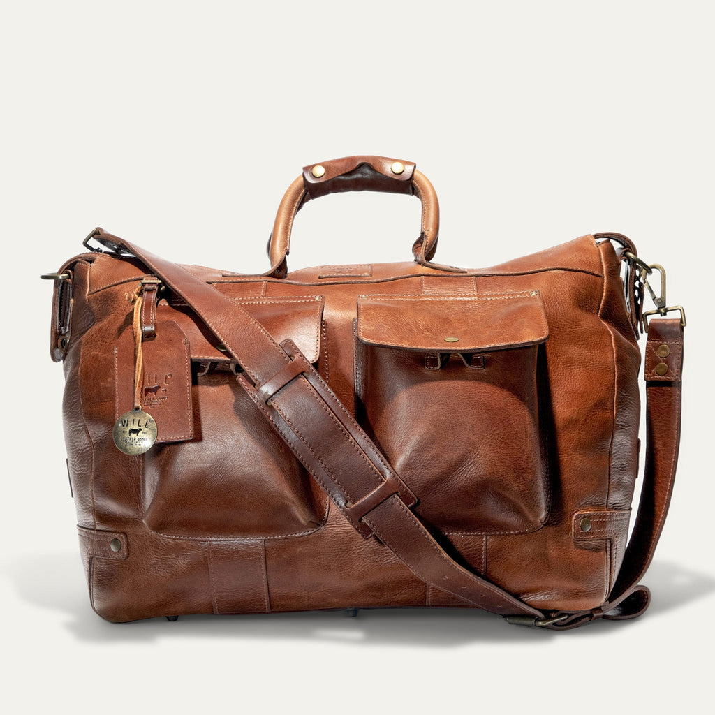 Leather Travel Duffle Will Leather Goods