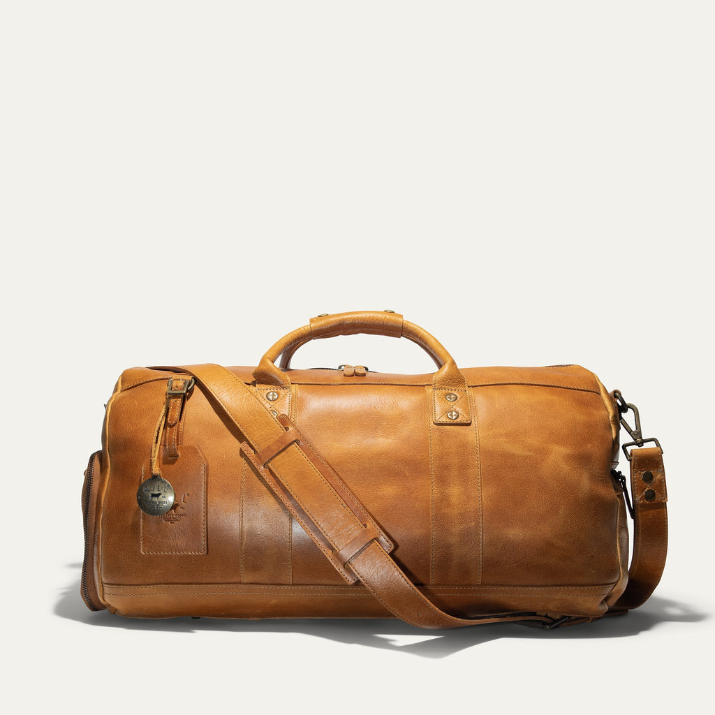 Leather Atticus Shoe Duffle Will Leather Goods