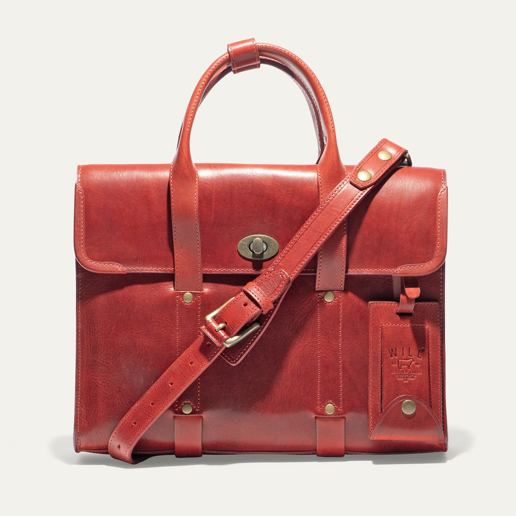 William Slim Briefcase Will Leather Goods