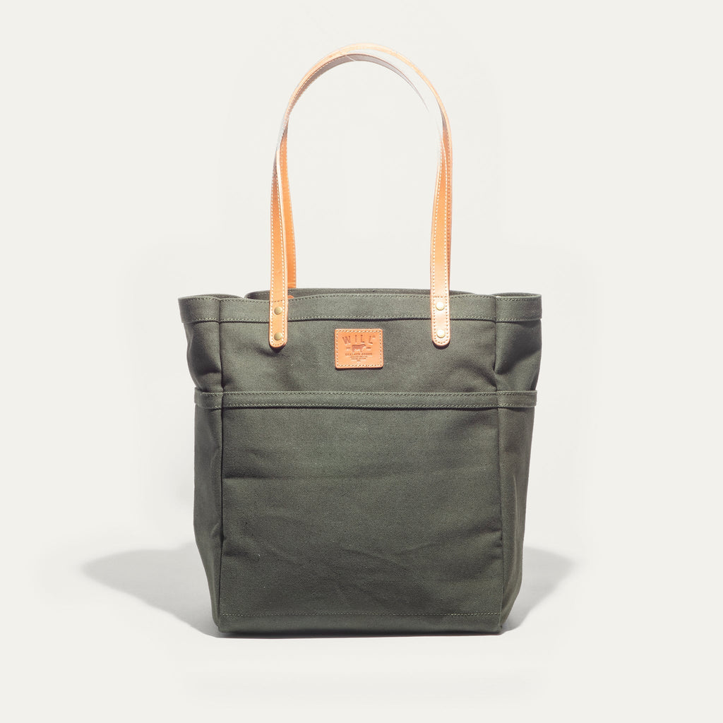 Waxed Canvas Work Tote Will Leather Goods