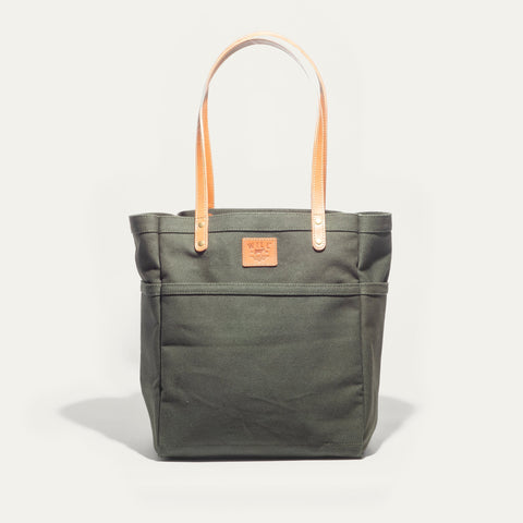 Waxed Canvas Work Tote Will Leather Goods