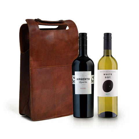 Wine Bottle Leather Cover Classy Leather Bags