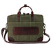 Sloan Waxed Canvas and Pull-up Leather Slim Laptop Briefcase Boconi