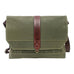 Boconi Sloan Waxed Canvas and Pull-up Leather Messenger Bag Boconi